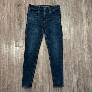 American Eagle dark wash jeggings